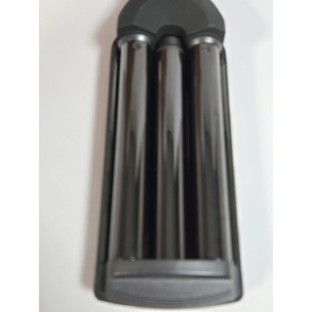 L'ange Le Waver 3 Barrel Titanium Hair Waver Black HT020A 70W Tested